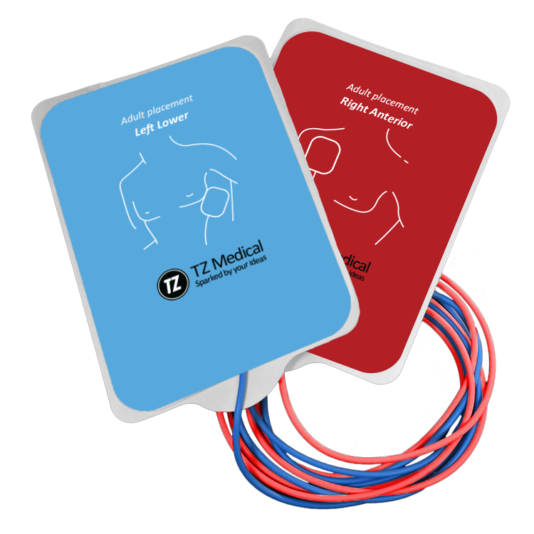 送料無料 通販 ファッション TZ Electrodes Defibrillation Adult - Medical アクセサリー